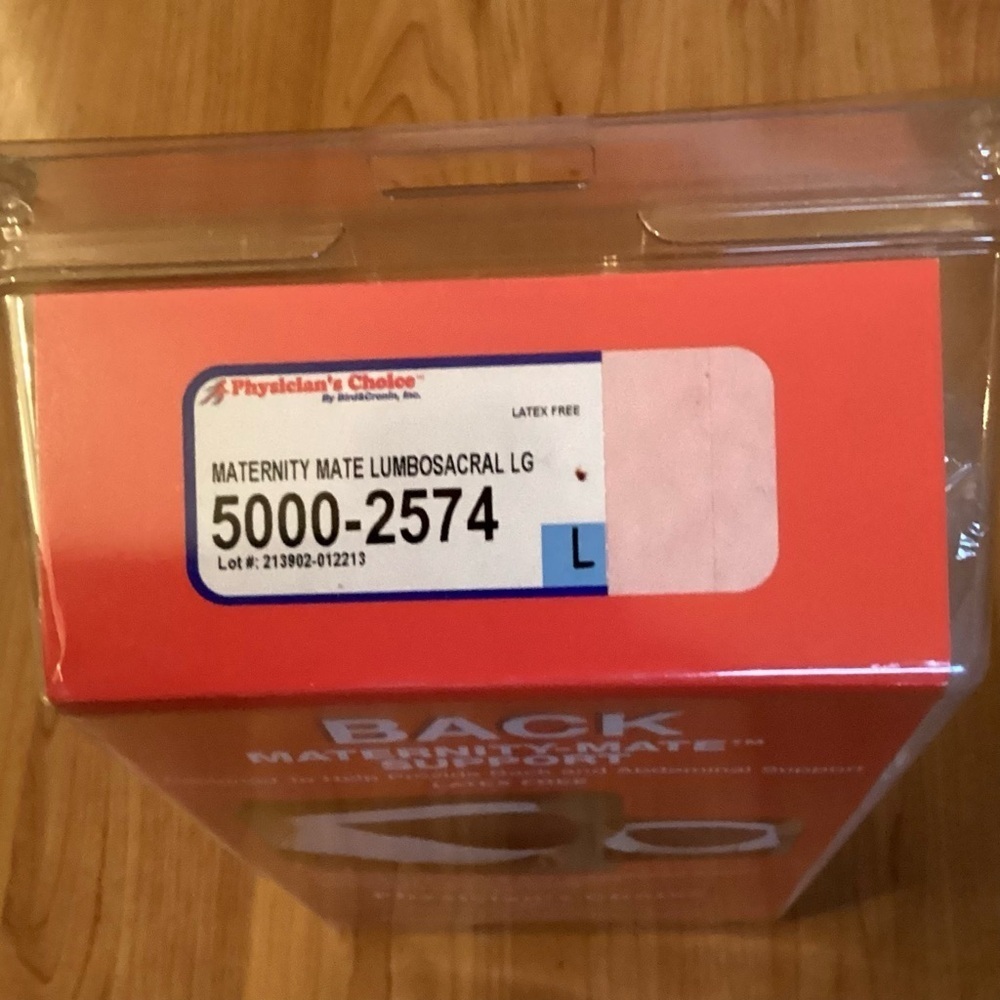 Bird & Cronin Maternity Mate Belly Support Belt, NEW Size Large Latex Free - Picture 5 of 8